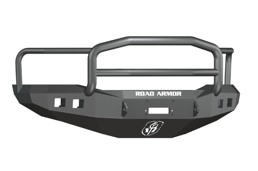 Picture of Road Armor 06 - 08 Dodge 1500 Stealth Front Winch Bumper wLonestar Guard - Tex Blk
