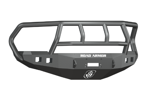 Picture of Road Armor 10 - 18 Ram 2500 Stealth Front Winch Bumper wTitan II Guard - Tex Blk