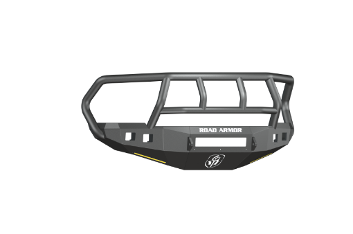 Picture of Road Armor 10 - 18 Ram 2500 Stealth Front Bumper wTitan II Guard - Tex Blk