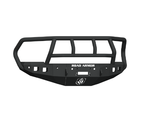 Picture of Road Armor 16 - 18 Ram 2500 Stealth Front Winch Bumper wTitan II Guard6 Sensor Holes - Tex Blk