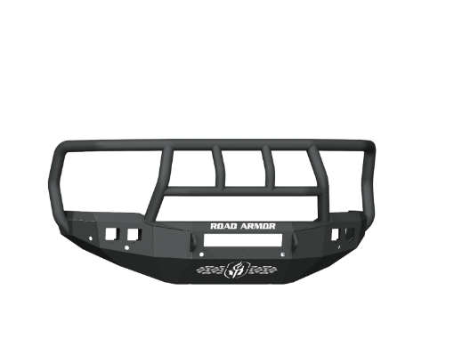 Picture of Road Armor 19 - 20 Ram 2500 Stealth Front Bumper wTitan II Guard6 Sensor Holes - Tex Blk