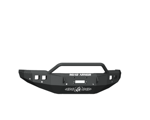 Picture of Road Armor 19 - 20 Ram 2500 Stealth Front Winch Bumper wPre - Runner Guard6 Sensor Holes - Tex Blk