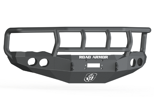 Picture of Road Armor 02 - 05 Dodge 1500 Stealth Front Winch Bumper wTitan II Guard - Tex Blk
