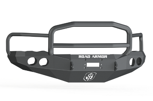 Picture of Road Armor 02 - 05 Dodge 1500 Stealth Front Winch Bumper wLonestar Guard - Tex Blk