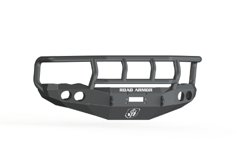Picture of Road Armor 03 - 05 Dodge 2500 Stealth Front Winch Bumper wTitan II Guard - Tex Blk