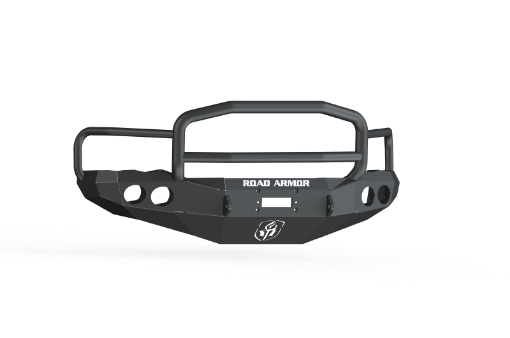 Picture of Road Armor 03 - 05 Dodge 2500 Stealth Front Winch Bumper wLonestar Guard - Tex Blk