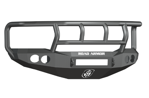 Picture of Road Armor 06 - 09 Dodge 2500 Stealth Front Bumper wTitan II Guard - Tex Blk