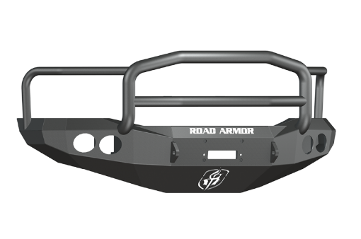 Picture of Road Armor 06 - 09 Dodge 2500 Stealth Front Winch Bumper wLonestar Guard - Tex Blk