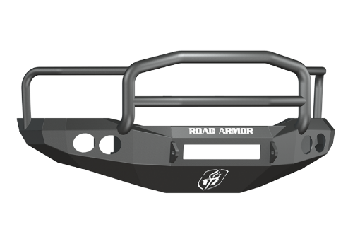 Picture of Road Armor 06 - 08 Dodge 1500 Stealth Front Bumper wLonestar Guard - Tex Blk
