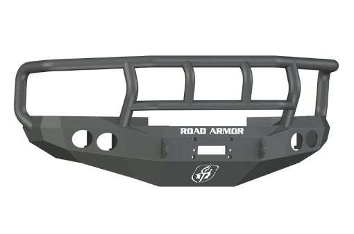 Picture of Road Armor 94 - 96 Dodge 15002500 Stealth Front Winch Bumper wTitan II Guard - Tex Blk
