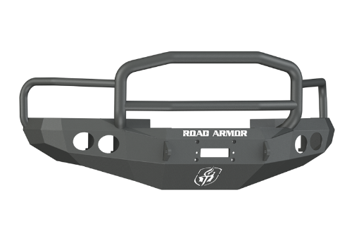 Picture of Road Armor 94 - 96 Dodge 15002500 Stealth Front Winch Bumper wLonestar Guard - Tex Blk