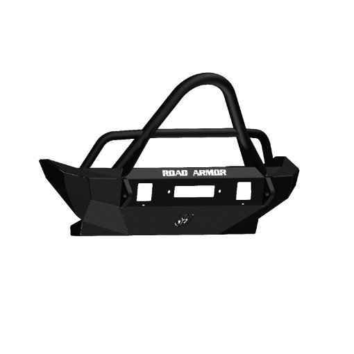 Picture of Road Armor 07 - 18 Jeep Wrangler JK Stealth Front Winch Bumper wStinger Guard Mid Width - Tex Blk