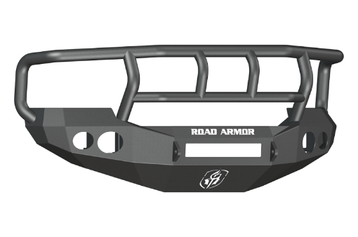 Picture of Road Armor 05 - 07 Ford F - 250 Stealth Front Bumper wTitan II Guard Wide Flare - Tex Blk