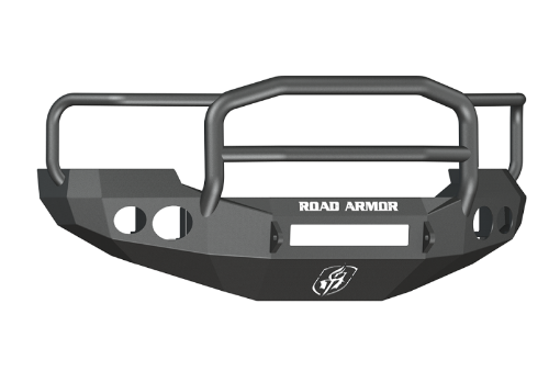 Picture of Road Armor 05 - 07 Ford F - 250 Stealth Front Bumper wLonestar Guard - Tex Blk