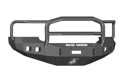 Picture of Road Armor 05 - 07 Ford F - 250 Stealth Front Winch Bumper wLonestar Guard - Tex Blk