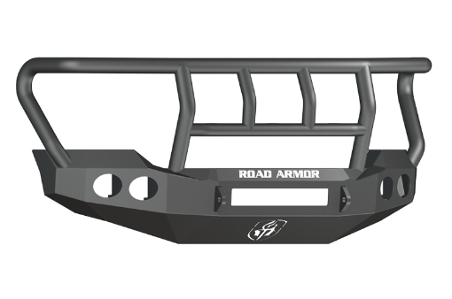 Picture of Road Armor 11 - 16 Ford F - 250 Stealth Front Bumper wTitan II Guard Standard Flare - Tex Blk