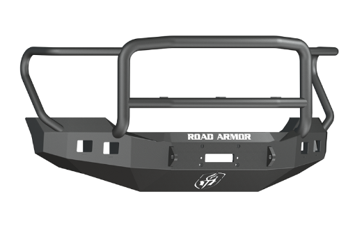 Picture of Road Armor 11 - 16 Ford F - 250 Stealth Front Winch Bumper wLonestar Guard - Tex Blk