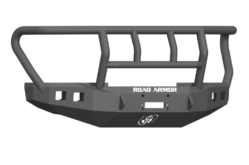 Picture of Road Armor 17 - 20 Ford F - 250 Stealth Front Winch Bumper wTitan II Standard Flare - Tex Blk