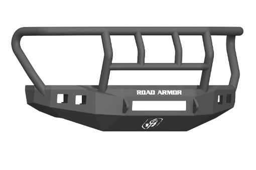 Picture of Road Armor 17 - 20 Ford F - 250 Stealth Front Bumper wTitan II Guard Standard Flare - Tex Blk