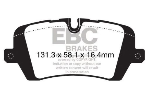 Picture of EBC 13 Land Rover Range Rover 3.0 Supercharged Extra Duty Rear Brake Pads