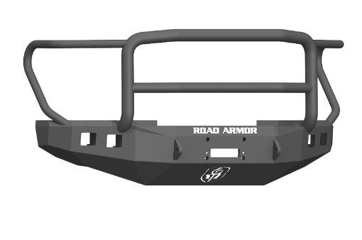 Picture of Road Armor 17 - 20 Ford F - 250 Stealth Front Winch Bumper wLonestar Guard - Tex Blk
