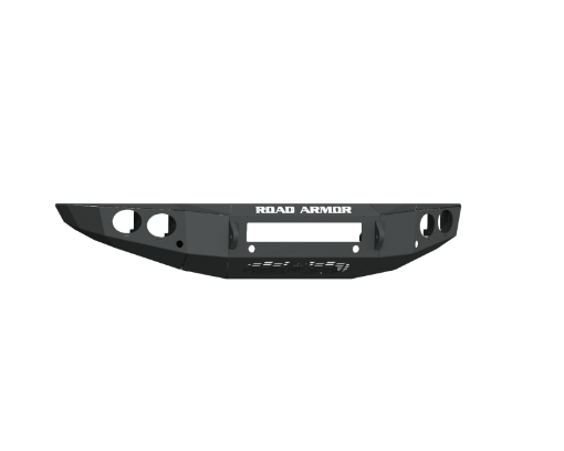 Picture of Road Armor 19 - 20 Ford Ranger Stealth Front Non - Winch Bumper wRound Light Pods - Tex Blk