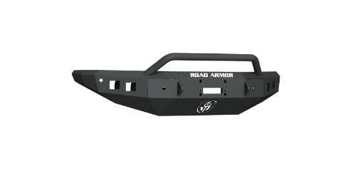 Picture of Road Armor 16 - 19 Nissan Titan Stealth Front Winch Bumper wPre - Runner - Tex Blk