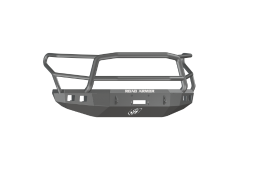 Picture of Road Armor 14 - 20 Toyota Tundra Stealth Front Winch Bumper wLonestar Guard - Tex Blk