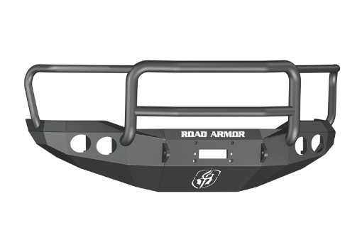 Picture of Road Armor 07 - 13 Toyota Tundra Stealth Front Winch Bumper wLonestar Guard - Tex Blk