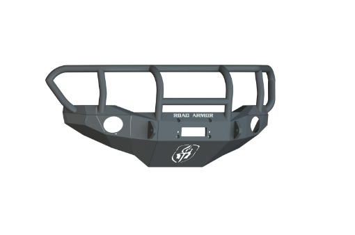 Picture of Road Armor 06 - 14 Toyota FJ Cruiser Stealth Front Winch Bumper wTitan II Guard - Tex Blk