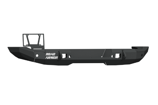 Picture of Road Armor 18 - 20 Jeep Wrangler JL Stealth Rear Bumper Full Width wTire Carrier Hole - Tex Blk