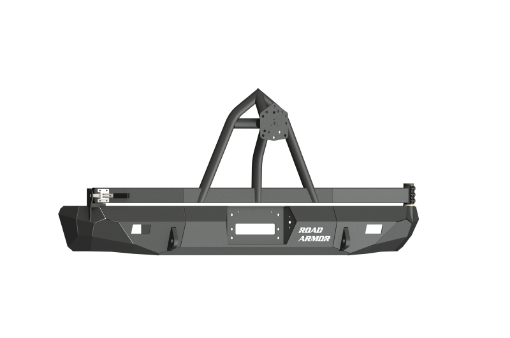 Picture of Road Armor 99 - 07 Ford Excursion Stealth Rear Winch Bumper wTire Carrier - Tex Blk