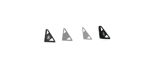 Picture of Road Armor TRECK Rear Ratchet Strap and Vertical Support Mount - Tex Blk (Pair)