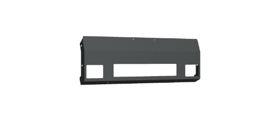 Picture of Road Armor 03 - 07 Chevy 2500 Vaquero Front Non - Winch Plate - Tex Blk