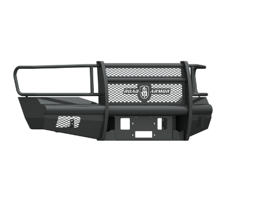 Picture of Road Armor 06 - 09 Dodge 2500 Vaquero Front Winch Plate - Tex Blk