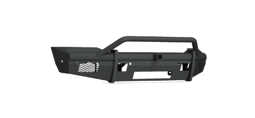 Picture of Road Armor 19 - 20 Ram 2500 Vaquero Front Bumper wPre - Runner Guard2in Receiver6 Sensor - Tex Blk