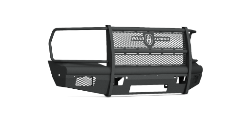 Picture of Road Armor 19 - 20 Ram 2500 Vaquero Front Bumper Full Guard 6 Sensor - Tex Blk