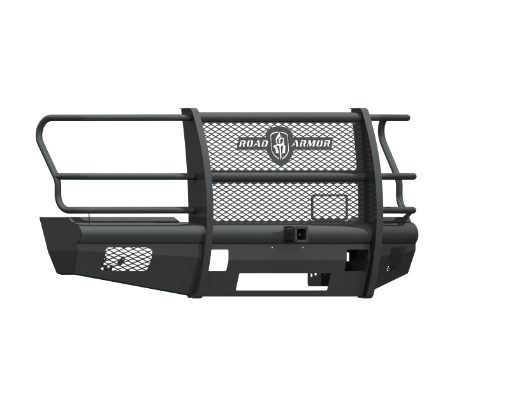 Picture of Road Armor 17 - 20 Ford F - 250 Vaquero Front Bumper Full Guard 2in Receiver - Tex Blk