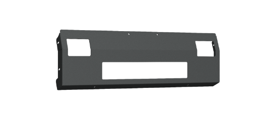 Picture of Road Armor 99 - 07 Ford F - 250F - 350 Vaquero Front Non - Winch Plate - Tex Blk