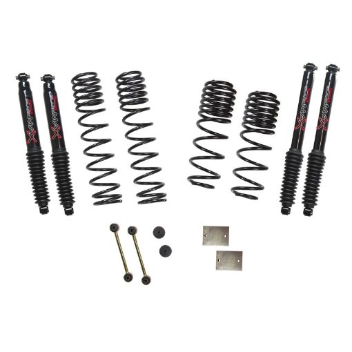 Picture of Skyjacker 2020 Jeep JL 4WD Diesel 1.5in Dual Rate Long Travel Sus Lift Kit w Black Max Shocks