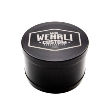 Picture of Wehrli 2017 - 2024 Chevrolet 6.6L L5P Duramax Intake Resonator Delete Plug - Black Anodized
