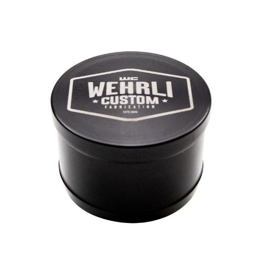 Picture of Wehrli 2017 - 2024 Chevrolet 6.6L L5P Duramax Intake Resonator Delete Plug - Black Anodized