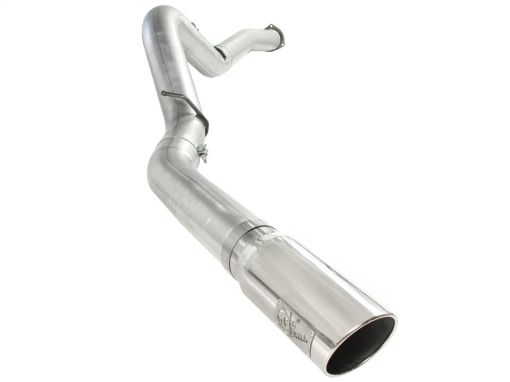 Picture of aFe ATLAS 5in DPF - Back Alum Steel Exhaust System Polished Tip GM Diesel Trucks 7.5 - 10 V8 - 6.6L td LMM
