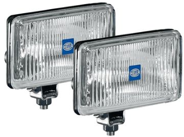 Picture of Hella 450 H3 12V SAEECE Fog Lamp Kit Clear - Rectangle (Includes 2 Lamps)