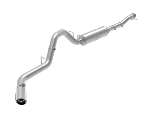 Picture of aFe Apollo GT Series 3in 409SS Cat - Back Exhaust w Polished Tip 2020 GM 25003500HD V8 6.6L L8T