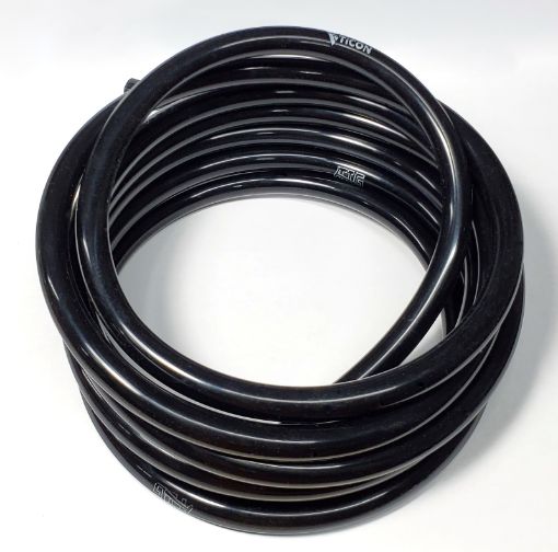 Picture of Ticon Industries Tig Aesthetics 6mm Silicone Argon Line - 10ft Length (Black)