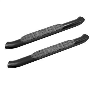 Picture of Westin 18 - 20 Jeep Wrangler JL 2DR PRO TRAXX 4 Oval Nerf Step Bars - Textured Black