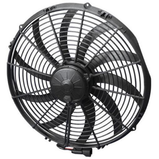 Picture of SPAL 2467 CFM 16in High Performance Race Fan - PullCurved (VA18 - AP70LLF - 59A)