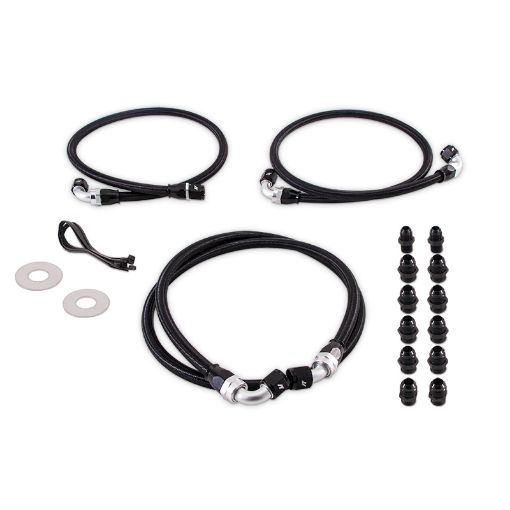 Picture of Mishimoto 01 - 05 ChevroletGMC 6.6L Duramax (LB7LLY) Transmission Cooler Line Kit