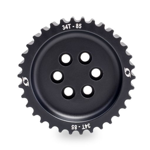 Picture of KraftWerks Cogged Pulley - 85mm Cogged 64mm Width (6 Bolt Must Use Adapter Hub)
